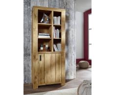 Bücherregal 84cm 'Moderna' Wildeiche geölt