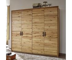 Kleiderschrank 244cm 'Salzburg' Wildeiche geölt