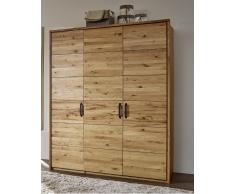 Kleiderschrank 154cm 'Salzburg' Wildeiche geölt