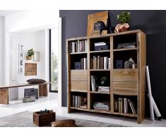 Bücherregal 142 cm 'Dakar' Akazie massiv lackiert