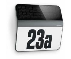 Steinel XSolar Lh-N, Solar-Sensor-LED-Hausnummernleuchte, anthrazit