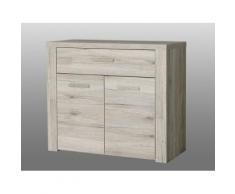 Kommode Phil Sandeiche 97x84x42 cm Sideboard Schrank Wohnzimmer Diele