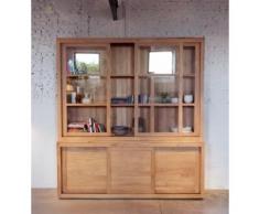 Ethnicraft Oak Pure Cupboard - Vitrine