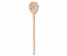 50 x Kochlöffel Löffel rund Buchenholz L 30 cm - mit gelasertem Motiv: Fischgräte