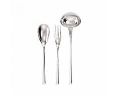 Sambonet H-Art Edelstahl versilbert Servierbesteck 3tlg. S0018-S00014-52727-80