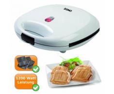 Domo Familien-Sandwichmaker Do9046C, weiß
