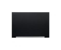 nobo Glas-Magnettafel Diamond, (B)677 x (H)381 mm, schwarz magnetisch gehärtete Sicherheitsglas-Ober