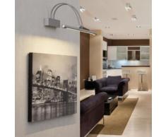 Elegante Faro Bilderleuchte Klimt Nickel matt