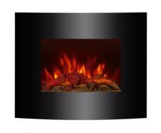 EL Fuego Elektrokamin Aarau Ay628 Wandkamin Heizung Ofen 900/1800 Watt + FB NEU