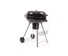 57 cm XXL Kugelgrill BBQ Grill Holzkohlegrill Grillwagen Standgrill Kohlegrill