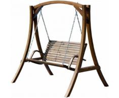 Design Hollywoodschaukel Gartenschaukel Hollywood Schaukel aus Holz Lärche Modell Rio-Od von As-S