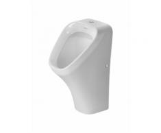 Duravit DuraStyle Urinal 300 x 340 mm mit Zulauf von oben, absaugend und Fliege -... 28053000071