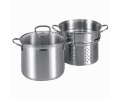 Spaghettitopf 24cm Edst. mit Glasdeckel