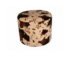 Sitzkissen Sitzwürfel Pouf Hocker Bodenkissen Kuh Rund