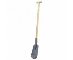 Marschspaten Spaten grau mit Stiel T-Griff