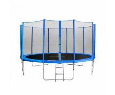 SixJump 4,30 M Gartentrampolin Blau Tb430/1766