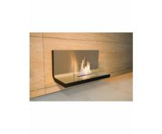 Radius Wall Flame 1 Edelstahl schwarz 536a