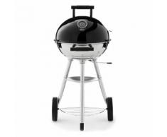 Jamie Oliver BBQ Sizzler One Holzkohlegrill, mit Rollen, Holzkohle Grill, Grillwagen, Kugelgrill, Ru