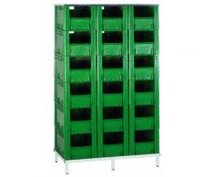 Schwerlast-Transport-Stapelkasten-Regal VTR 18/600, 1 Stück, Farbe: Grün