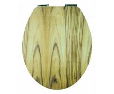 Sanitop Sitzplatz WC-Sitz High-Gloss Dekor Holzdiele