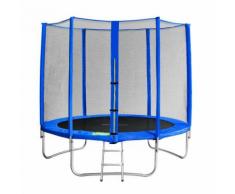 SixJump 2,45 M Gartentrampolin Blau Tb245/1609