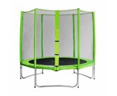 SixJump 2,45 M Gartentrampolin Grün Tg245/1608