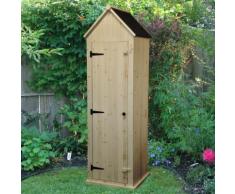 Gartenschrank aus Holz 214cm Natur