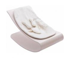 Bloom Baby Lounger + Sitzauflage Frame Beachhousewhite Kissen Coconutwhite Organic