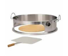Bbq-Toro Edelstahl Pizza Element, Einsatz für Ø 57 cm Kugelgrill
