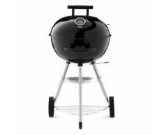 Jamie Oliver BBQ Classic One Holzkohlegrill, mit Rollen, Holzkohle Grill, Grillwagen, Kugelgrill, Ru