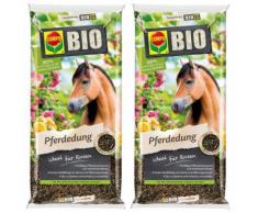 2 x 12kg Compo BIO Pferdedung Pferdemist Pellets NPK-Dünger (2+2,5+2,2)