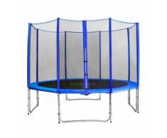SixJump 3,70 M Gartentrampolin Blau Tb370/1714