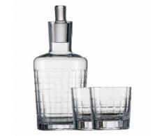Zwiesel Basic Bar Classic Whisky Set, 3-tlg., Tumbler, Whiskybecher, Glas, Karaffe, 750 ml, 120143