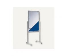 Maul Moderationstafel professionell, 3-fach Nutzen Pinnwand, Weißwandtafel und Flipchart in Einem, T