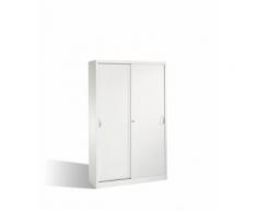 Aktenschrank Acurado mit Schiebetüren, 5 Ordnerhöhen, 195x120x40cm