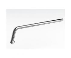 Ablaufrohr Chrom für Nostalgie Badewanne Naturstein freistehend 1700mm BCha - Ablauf Rohr