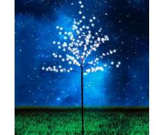 LED-Baum Garten Stehleuchte 180cm 200 LED warmweiss