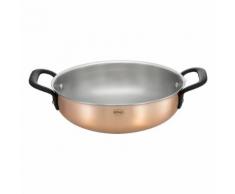 Rösle Chalet Servierpfanne, Bratpfanne, Schmorpfanne, Pfanne, Kupfer, Ø 28 cm, 91913