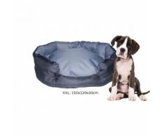 Hundebett Tb5008Xxl grau Hundekorb Hundekissen Hundesofa Tierbett Schlafplatz Katzenbett