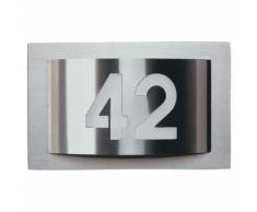 Hausnummernleuchte A-92975, Edelstahl, G23, Ip44
