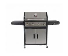 Grandhall Gasgrill Xenon 4 50Mb Stainless Grill Gas Garten Terrasse