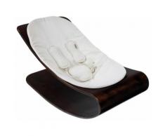 Bloom Baby Lounger + Sitzauflage Frame Cappuccino Kissen Coconutwhite Organic