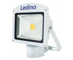 Ledino Ledisis High Power LED-Flutlichtstrahler, IR-Sensor, 20 W, kalt-/warmweiß