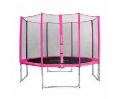 SixJump 3,70 M Gartentrampolin Pink Tp370/1715