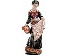 Heilige Elisabeth mit Krug Holzfigur geschnitzt Südtirol Schutzpatronin