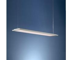 Böhmer & CO. Gmbh Flache Büroleuchte in 120cm Länge - mit Mikroprisma-Diffusor - für Leuchtstoff