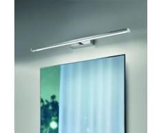 Braga Illuminazione Moderne Spiegel- oder Bilderleuchte - inklusive LED-Platine 18 Watt - mit Blattg