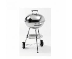 Landmann Edelstahl Kugelgrill 44cm Grill Kohlegrill fahrbar