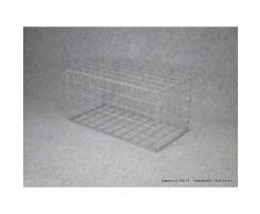 Spar-Set Gabione 4 Gabionen 100 x 50 x 50 cm, Maschenweite 10 x 10 cm