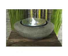 Springbrunnen Mirror mit LED Beleuchtung Zimmerbrunnen Design Brunnen